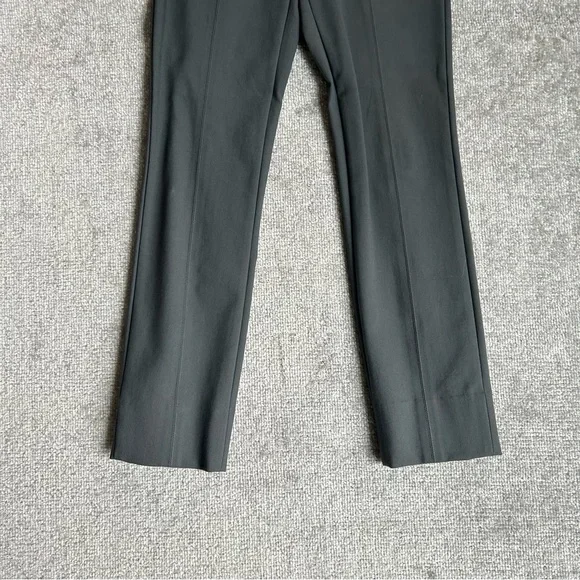 NWOT Vince Bobbi High-Rise Stitch-Seam Ponte Dark Grey Legging Pants, Size XS